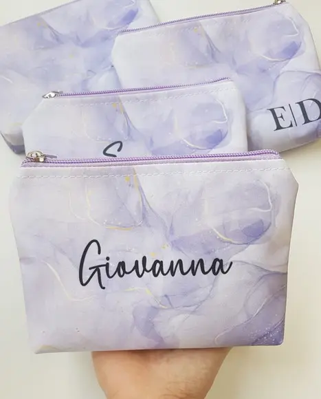 Necessaire Personalizada Lilás