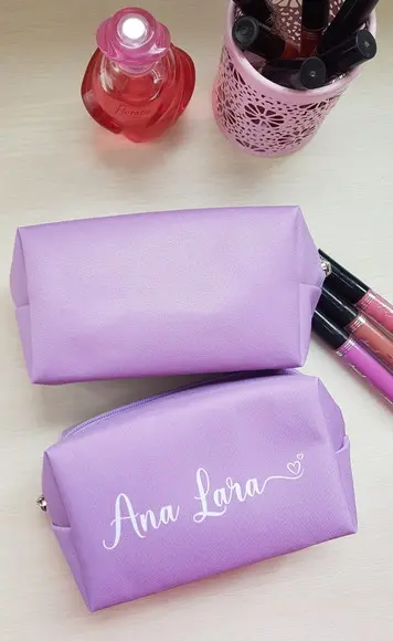 Necessaire Personalizada Lilás