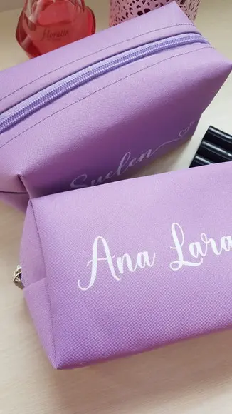 Necessaire Personalizada Lilás