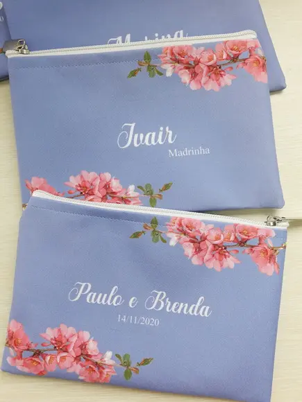 Necessaire Personalizada Madrinha Azul
