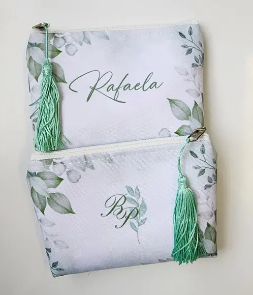 Necessaire Personalizada Madrinhas Verde