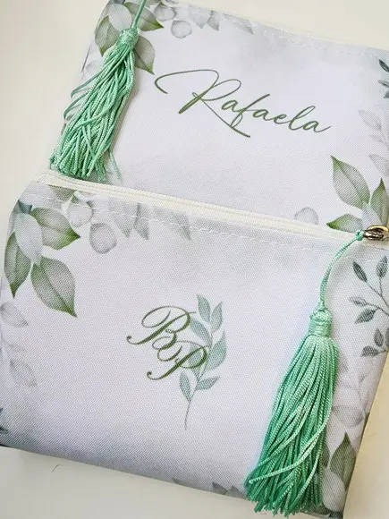 Necessaire Personalizada Madrinhas Verde