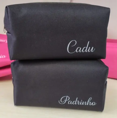 Necessaire Personalizada Preta
