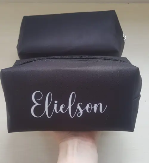 Necessaire Personalizada Preta