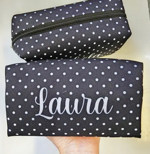 Necessaire Personalizada Preta