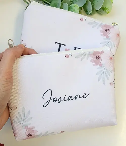 Necessaire Personalizada Rosa