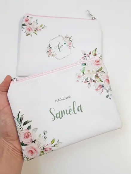 Necessaire Personalizada Rosa