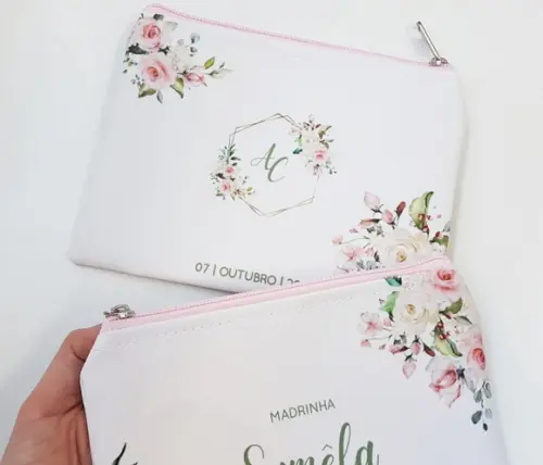 Necessaire Personalizada Rosa