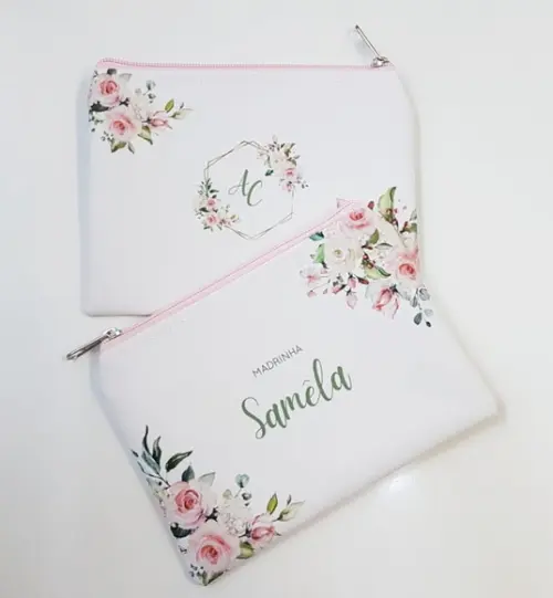 Necessaire Personalizada Rosa