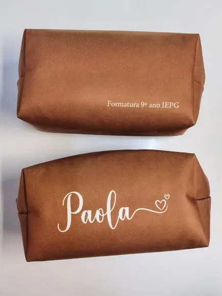 Necessaire Personalizada Terracota Box Média