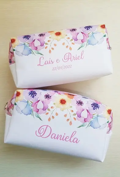 Necessaire Personalizada Tons Pasteis