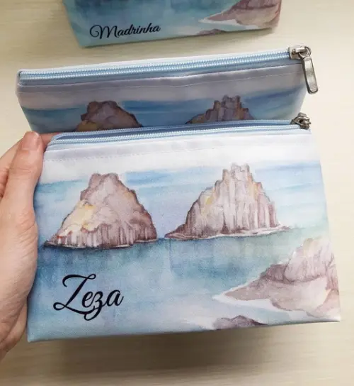 Necessaire Personalizada Trapézio