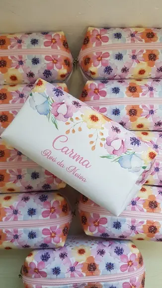 Necessaire Personalizada Tons Pasteis
