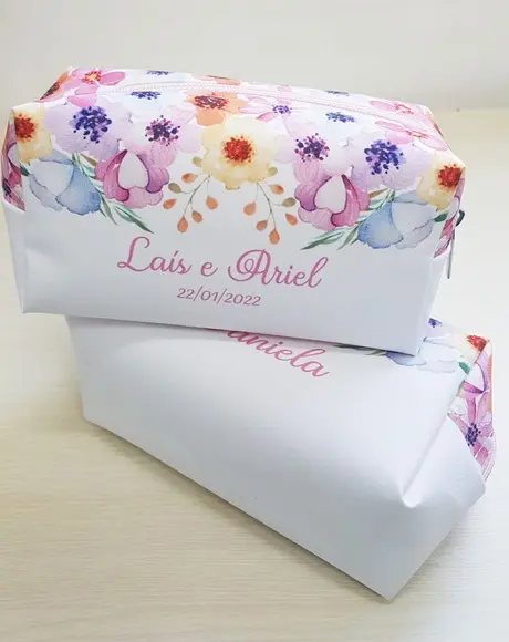 Necessaire Personalizada Tons Pasteis