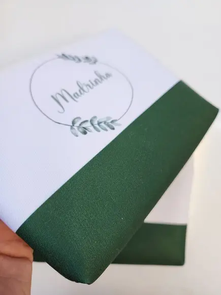 Necessaire Personalizada Verde Escuro
