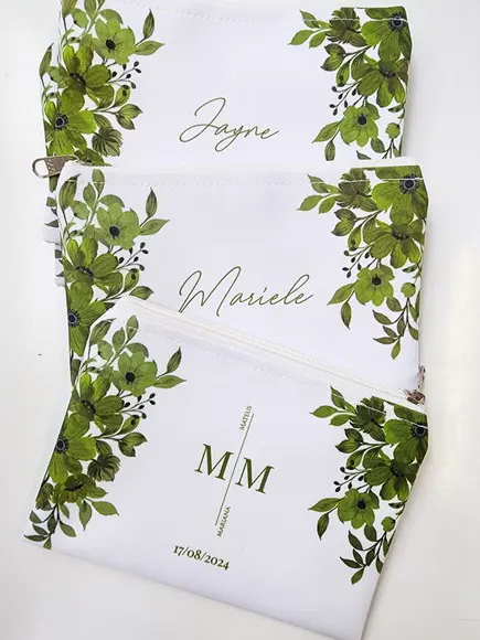 Necessaire Verde Musgo