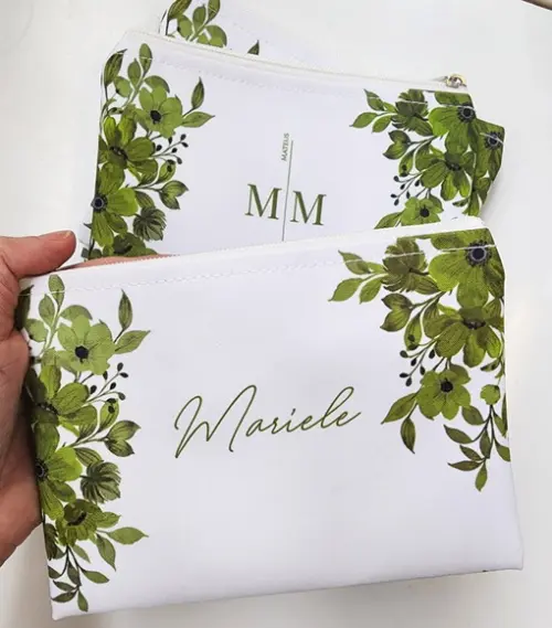 Necessaire Verde Musgo