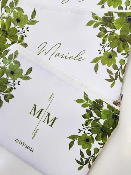 Necessaire Verde Musgo