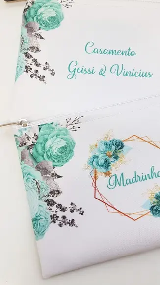 Necessaire Verde Ti Fany Casamento