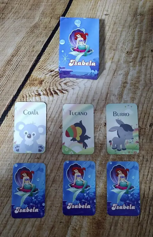 Jogo da memória Ariel