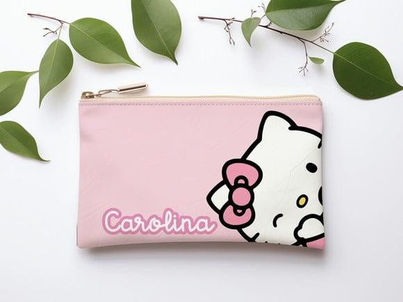 Estojo Personalizado Hello Kitty com Nome