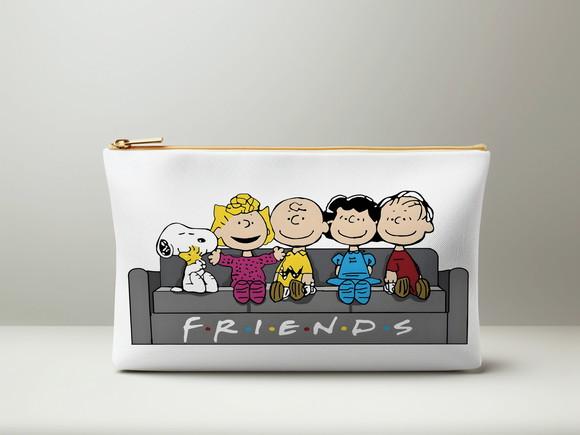 Kit 20 un Necessaire Turma Charlie Brown e Snoopy
