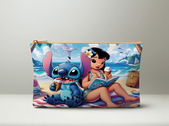 Kit 55 un Necessaire Lilo e Stitch Personalizada Slim