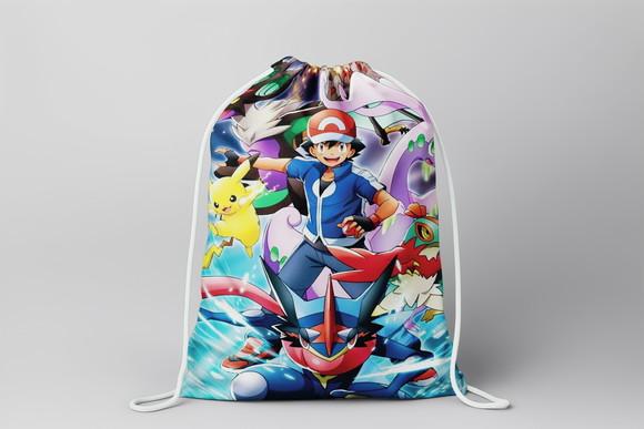 Mochilinha Ash And Greninja