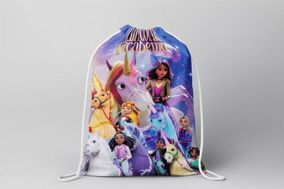 Mochilinha Academia Unicornio