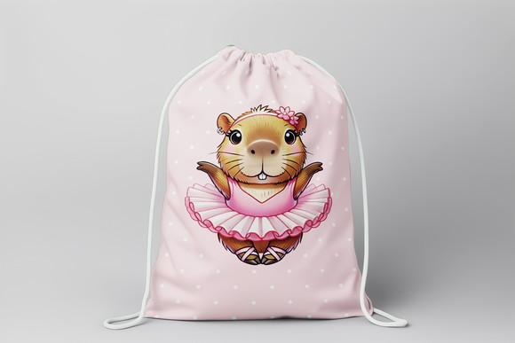 Mochilinha Capivara Personalizada