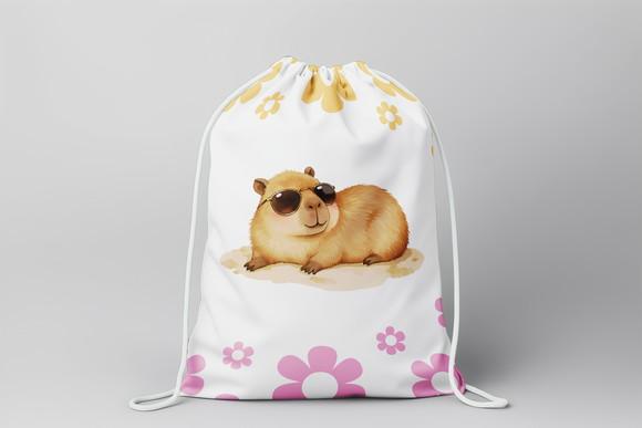 Mochilinha Capivara Personalizada