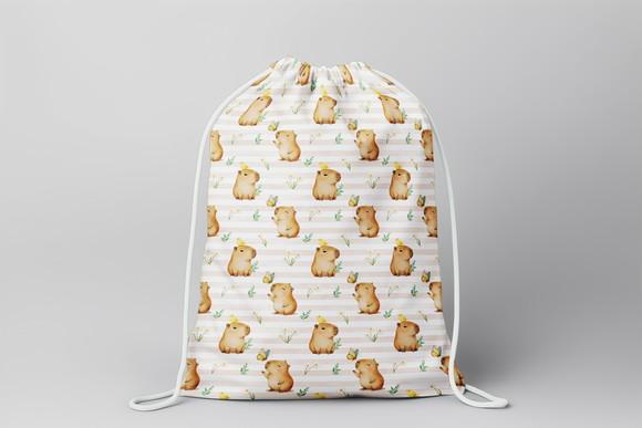 Mochilinha Capivara Personalizada