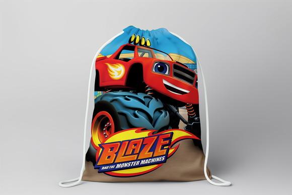 Mochilinha Blaze And The Monster Machines