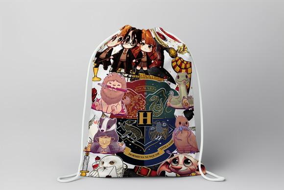 Mochilinha Harry Potter Personalizada