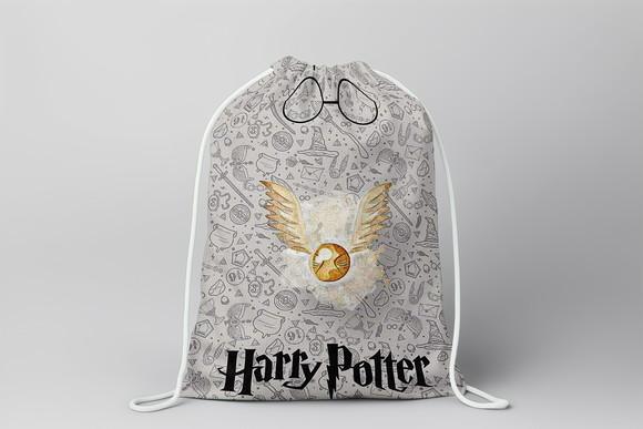 Mochilinha Harry Potter Personalizada