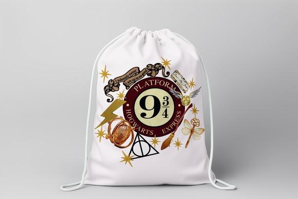 Mochilinha Harry Potter Personalizada