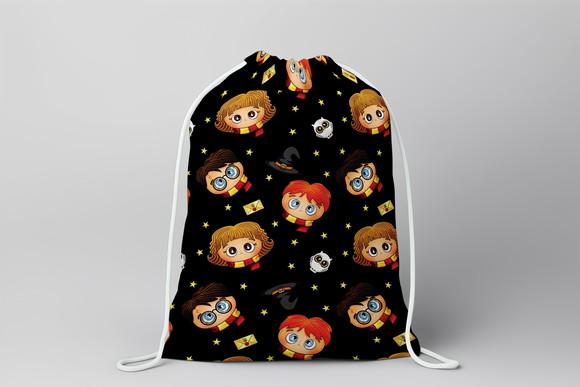 Mochilinha Harry Potter Personalizada