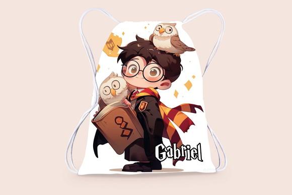 Mochilinha Harry Potter Personalizada