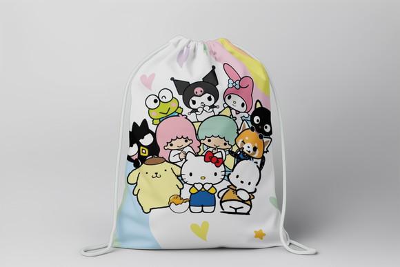 Mochilinha Hello Kitty e Seus Amigos