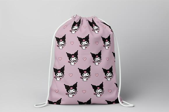 Mochilinha Hello Kitty Kuromi