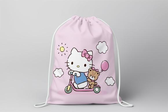 Mochilinha Hello Kitty sem Personalização