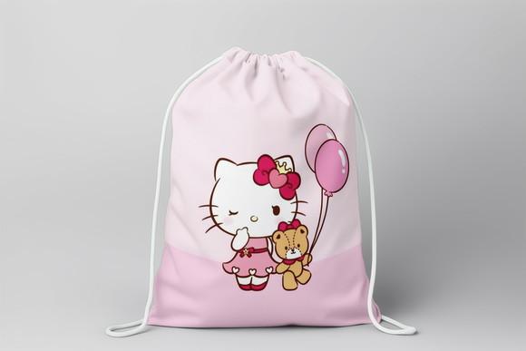 Mochilinha Hello Kitty sem Personalização