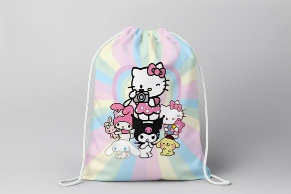 Mochilinha Hello Kitty sem Personalização