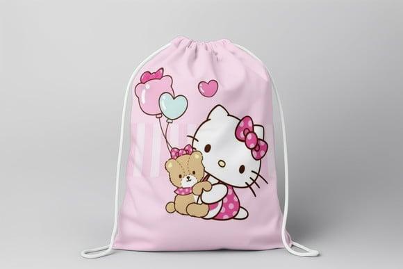 Mochilinha Hello Kitty sem Personalização