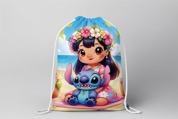 Mochilinha Lilo & Stitch Personalizada