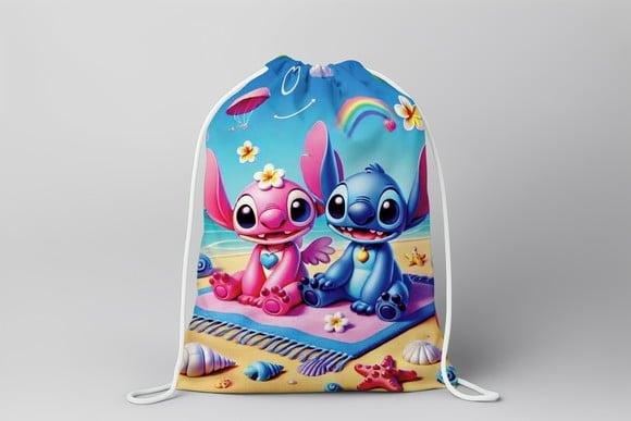 Mochilinha Lilo & Stitch Personalizada