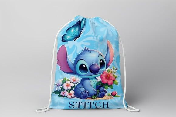 Mochilinha Lilo & Stitch Personalizada