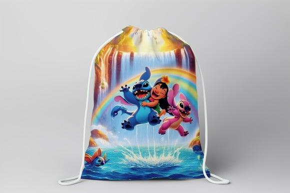 Mochilinha Lilo & Stitch Personalizada