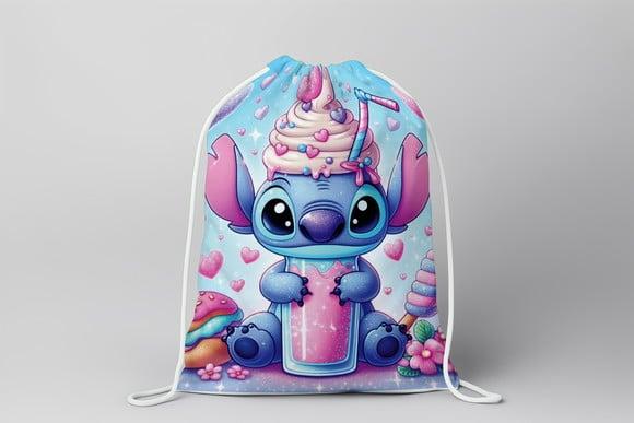 Mochilinha Lilo & Stitch Personalizada