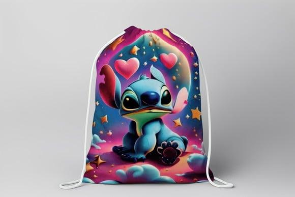 Mochilinha Lilo & Stitch Personalizada